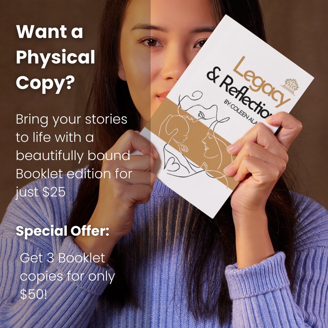 Digital and physical Legacy & Reflection Wisdom eBook mockup.