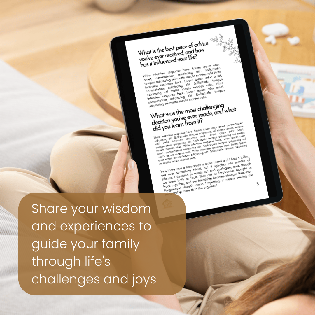 Sample page of a General Life Advice Wisdom eBook featuring life lessons and guidance.